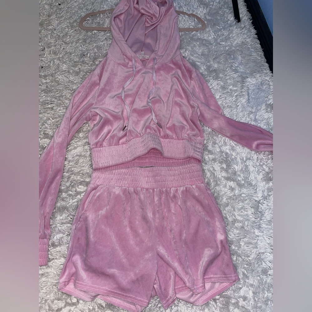 Baby pink short set (S)